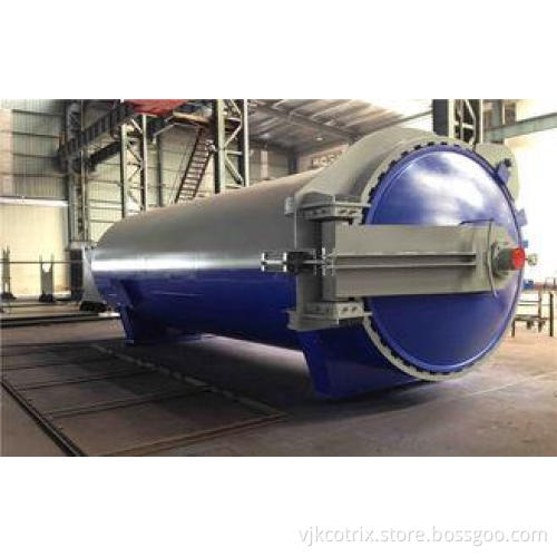 Wood / Rubber / Food Vulcanizing Autoclave Equipment 2m For
